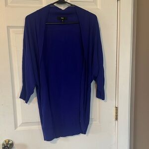 Target Mossimo Indigo Open-Front Cardigan